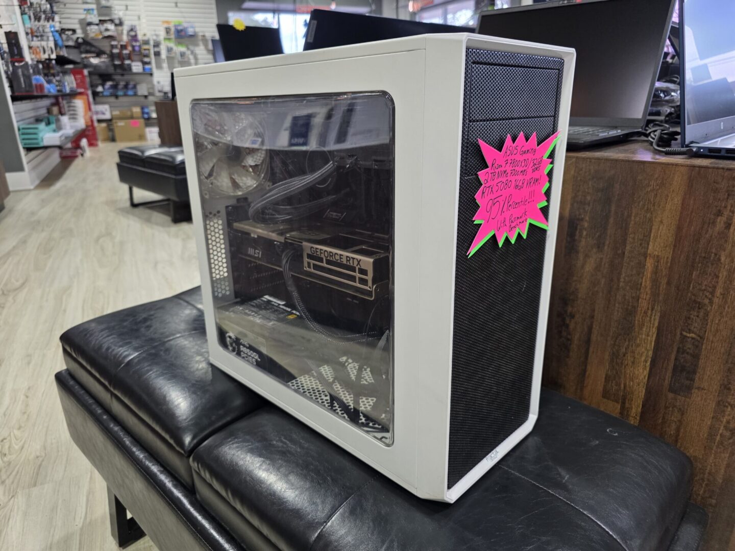 ASUS Gaming PC Ryzen 7 / RTX 5080 Refurbished Discount